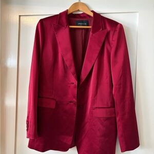 Lafayette 148 Red Blazer